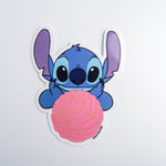 STICKER Stitch with pink concha