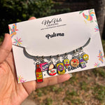 8-Piece Mexican Snacks & Nostalgia Charm Bracelet