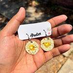 Handmade Tortilla Earrings – With or Without Butter