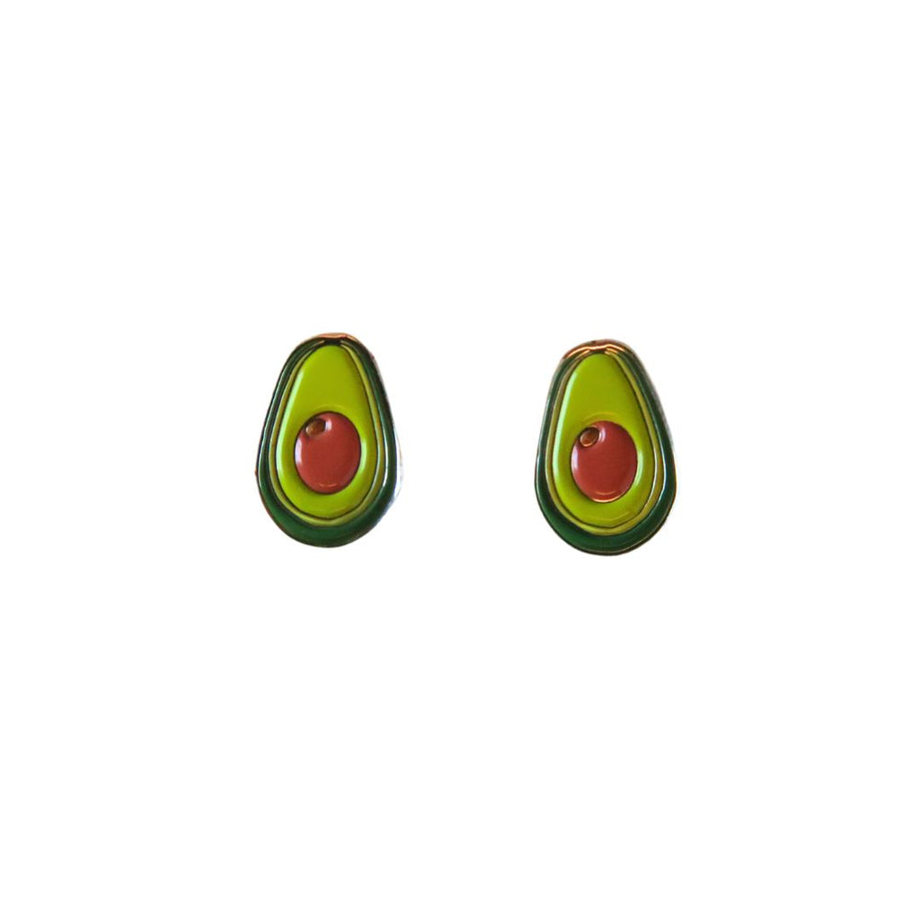 Earrings Avocado