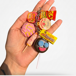 Mexi Candy & Snacks 7-Piece Keychain / Bag Charm