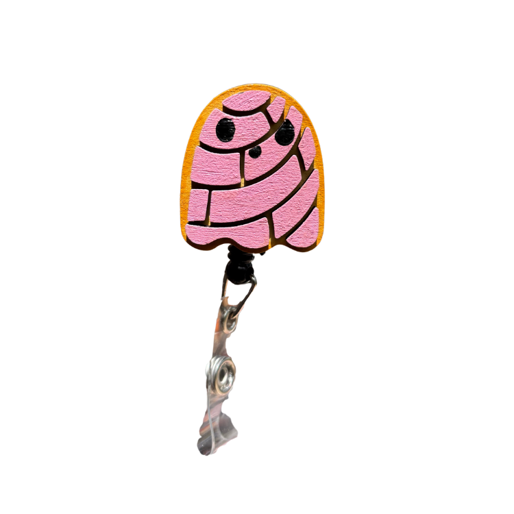 Concha ghost badge reel