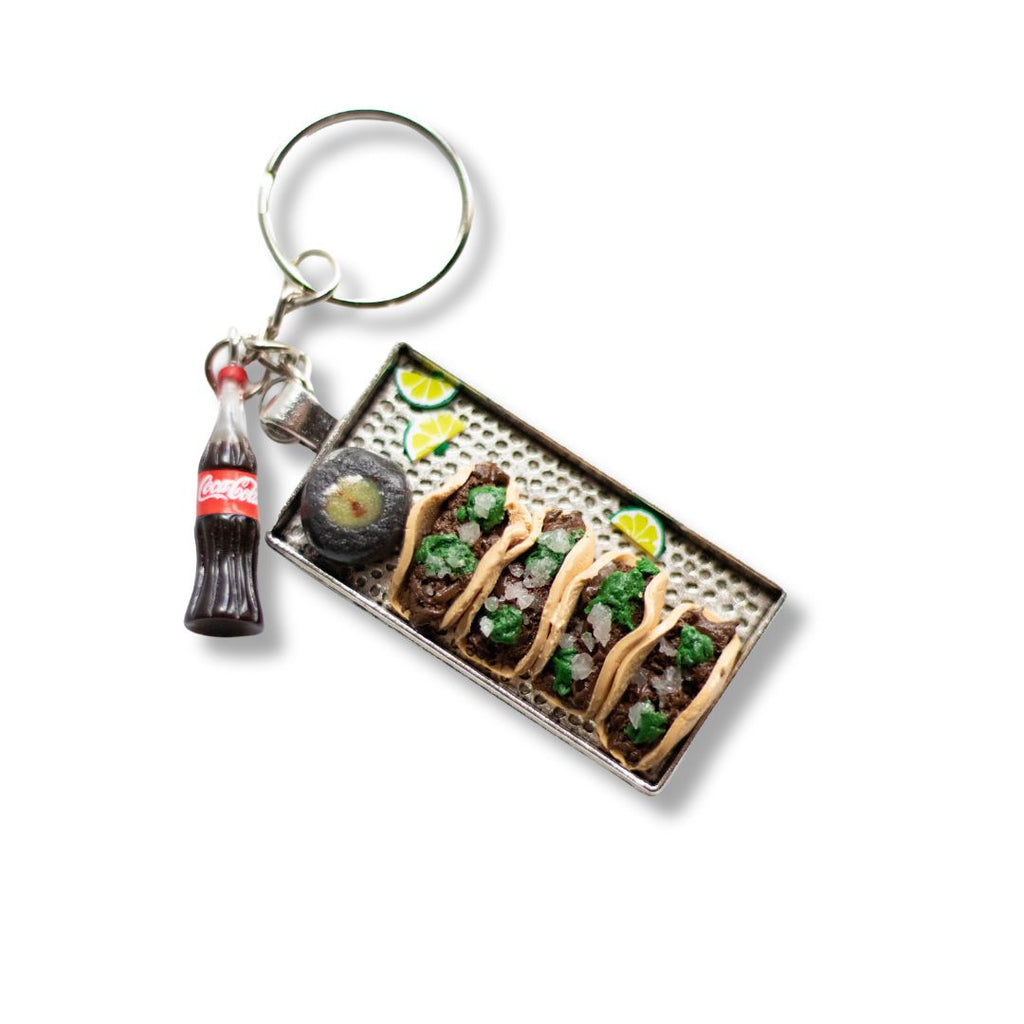 Keychain 4 Tacos w/coke