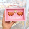Dulce Amor Frame Marranitos concha heart- pink
