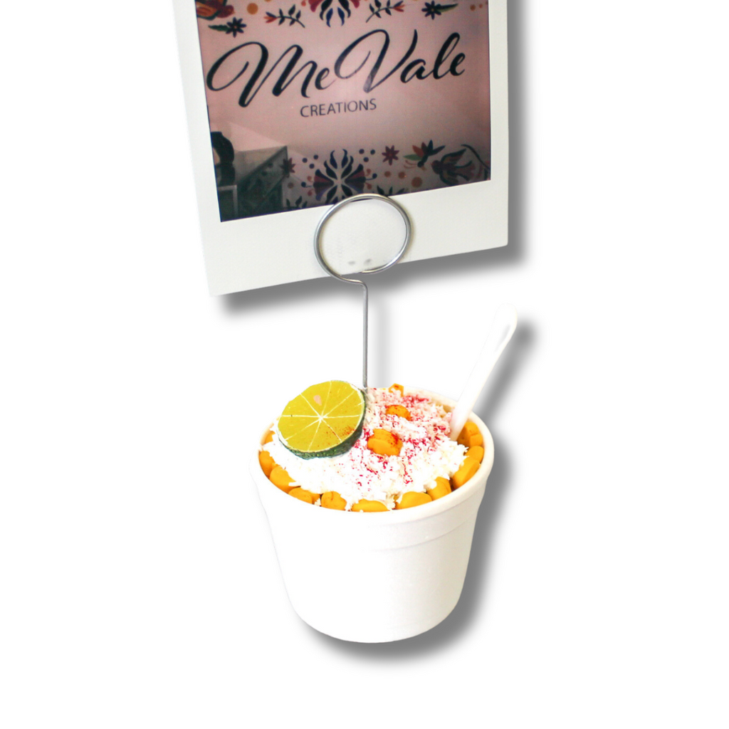 Photo Holder Elote in a cup