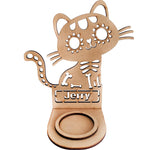 Pet Memorial Day of the Dead Candle Holder