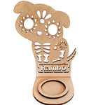 Pet Memorial Day of the Dead Candle Holder
