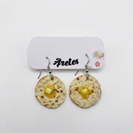 Handmade Tortilla Earrings – With or Without Butter