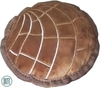 Brown concha Squeaky Dog Toy