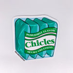 STICKER Teal Chicles