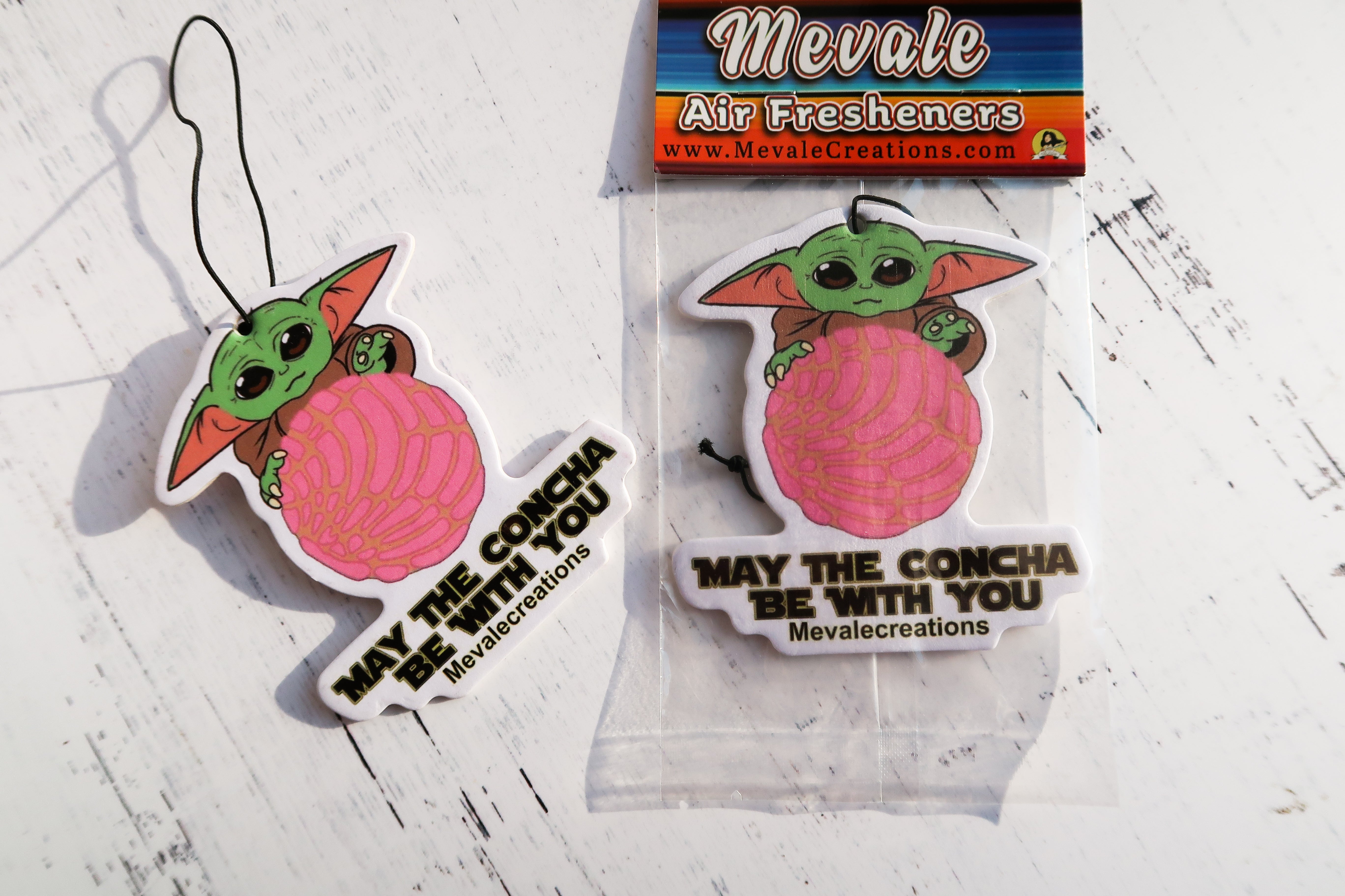 Air Freshener - "May The Concha Be W/You"