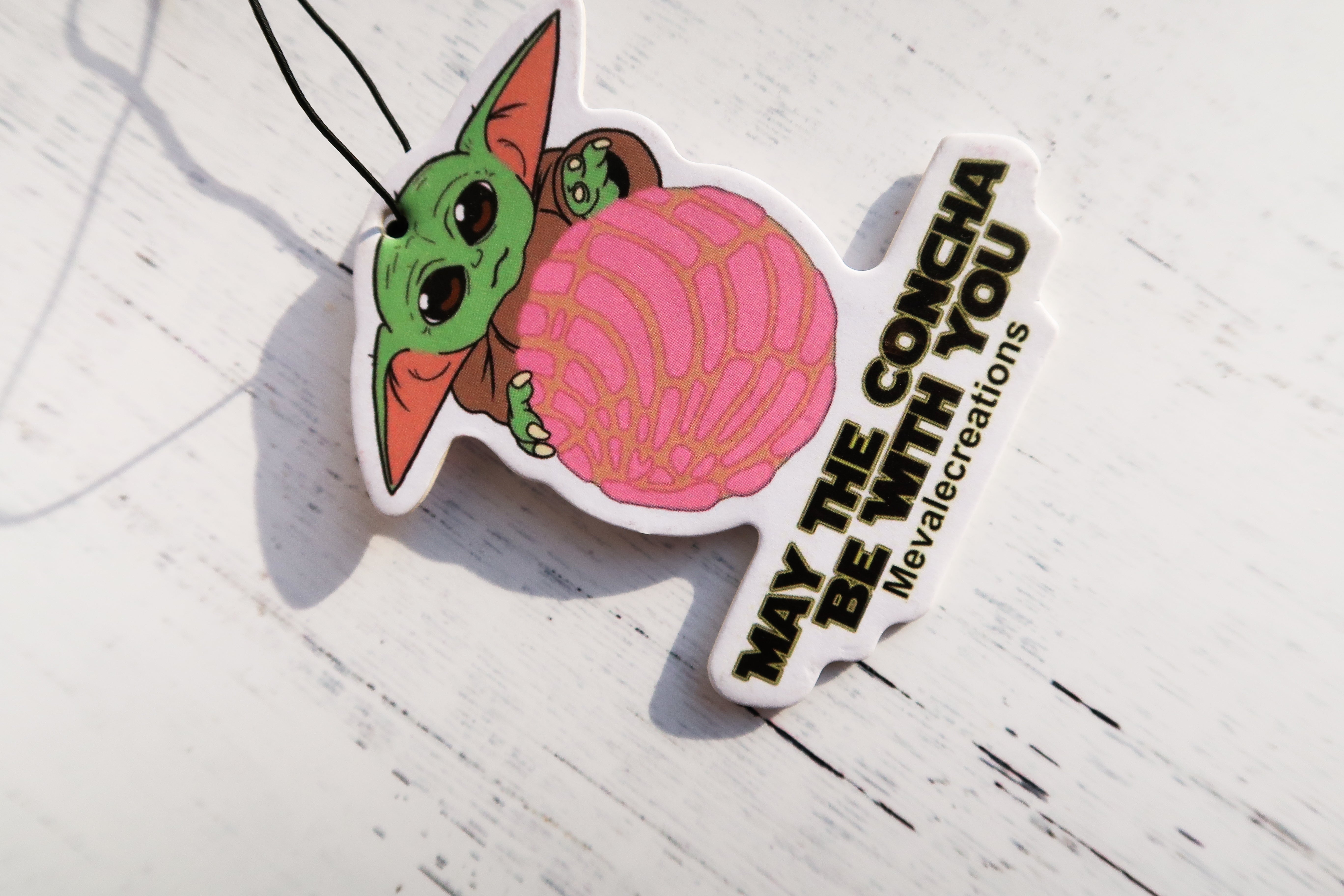 Air Freshener - "May The Concha Be W/You"