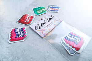 STICKER PACK Chicles