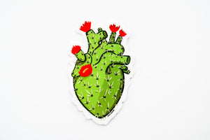 STICKER Cactus Heart