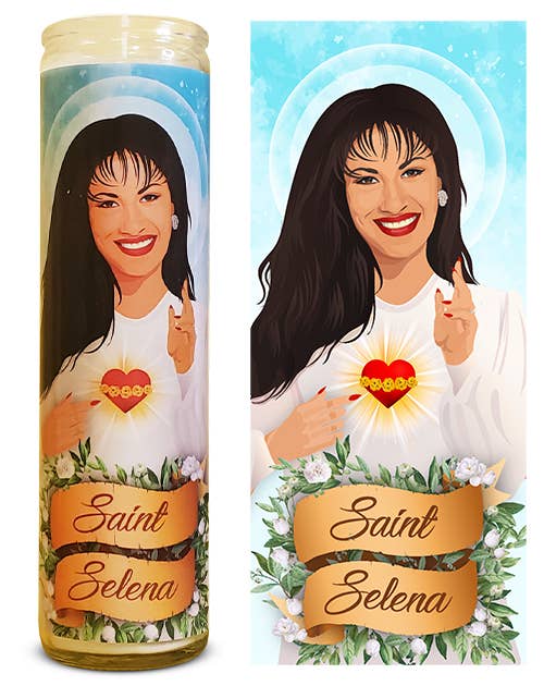 Saint Selena Quintanilla Pérez Queen of Tejano Candle