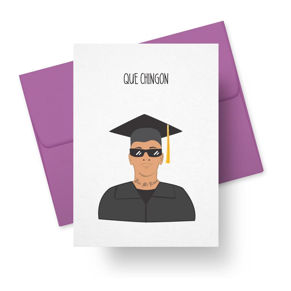 Que Chingon - Graduation Card