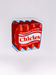 Sticker Red Chicles