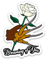 Dreaming of you sticker